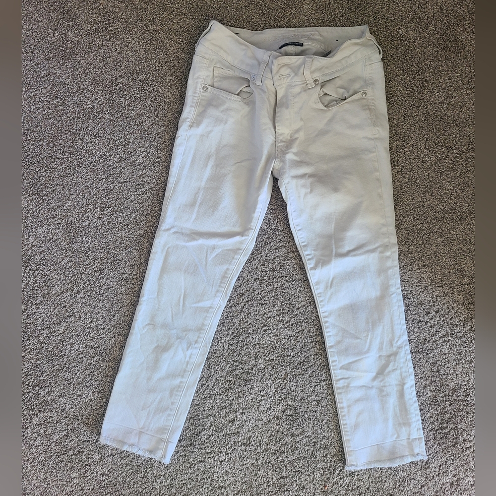 American Eagle Straight Leg Artist Crop Jean